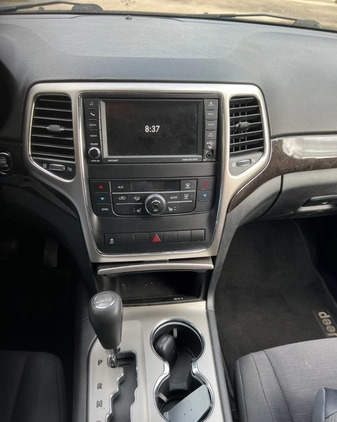 Jeep Grand Cherokee cena 62000 przebieg: 169388, rok produkcji 2012 z Biskupiec małe 106